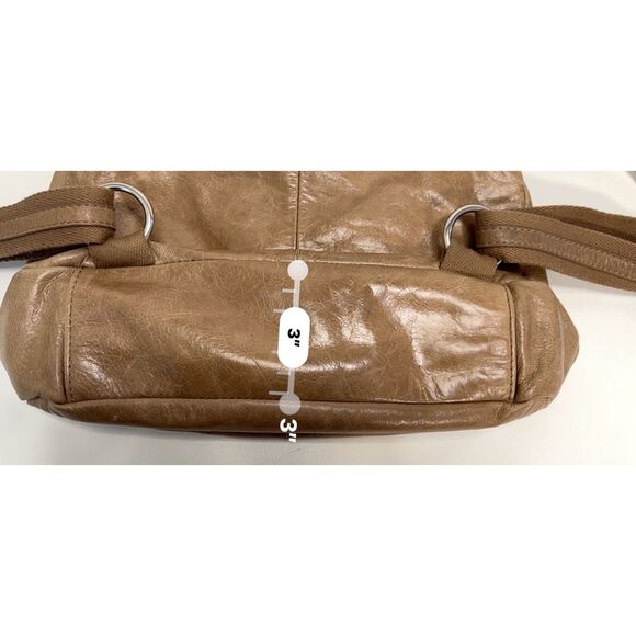 The Sak Ventura Convertible Tan Leather Backpack - Picture 8 of 10